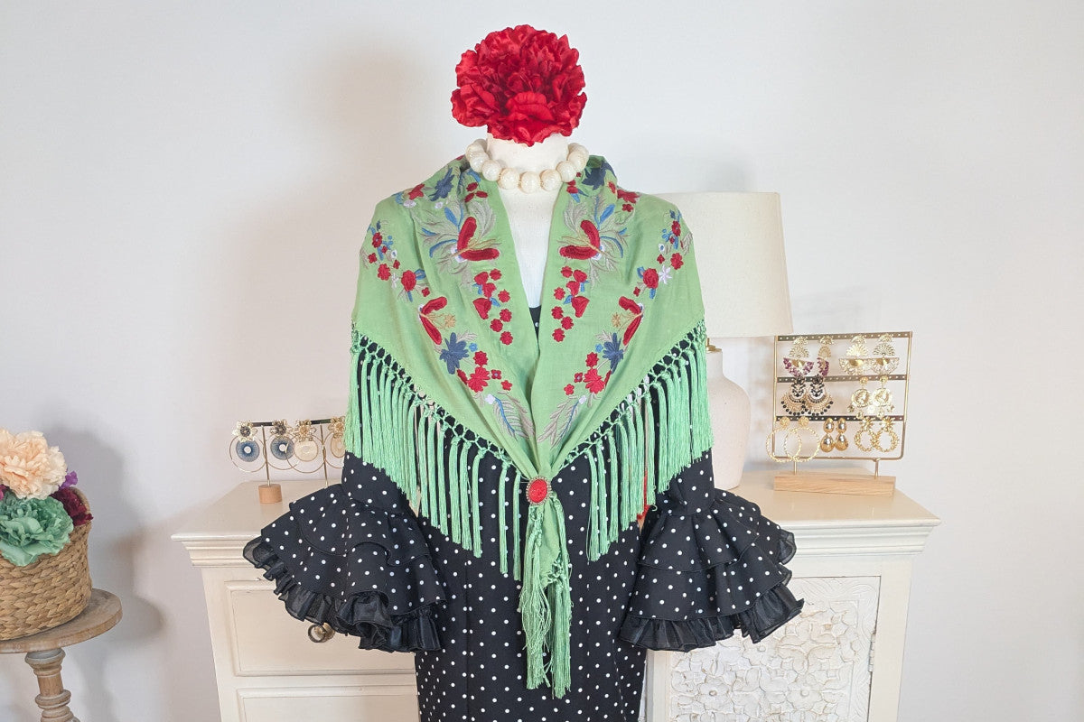 Mantoncillos de flamenca para mujer - SolFlamenca