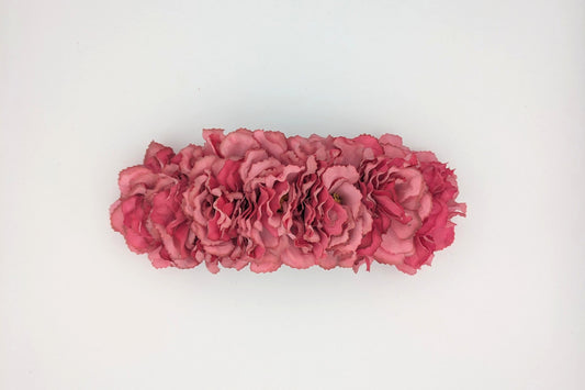 Diadema de Claveles Magenta para Flamenca - SolFlamenca