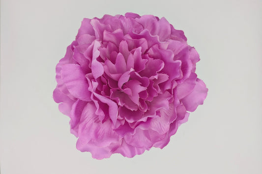 Flor Flamenca Peonía en Color Malva - SolFlamenca