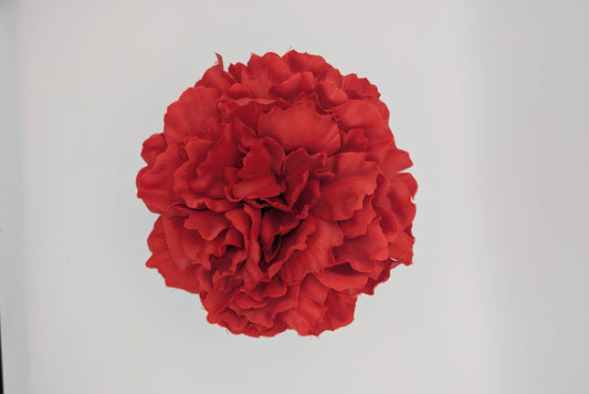 Flor Flamenca Peonía Roja